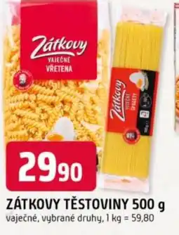 Trefa Zátkovy těstoviny nabídka