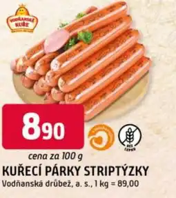 Trefa Kuřecí párky striptýzky nabídka