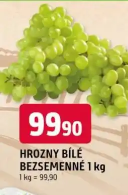 Trefa Hrozny bílé bezsemenné nabídka