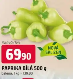 Trefa Paprika bílá nabídka