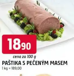 Trefa Paštika s pečeným masem nabídka