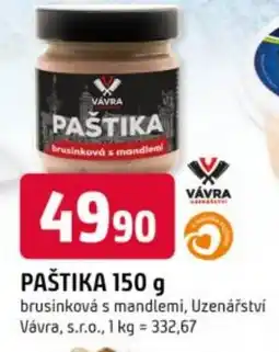 Trefa Paštika nabídka