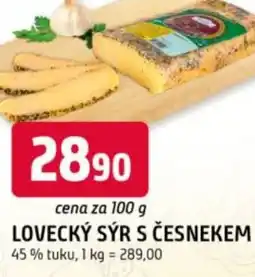 Trefa Lovecký sýr s česnekem nabídka