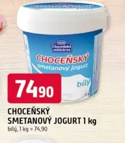 Trefa Choceňský smetanový jogurt nabídka