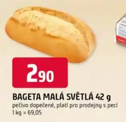 Trefa Bageta malá světlá nabídka