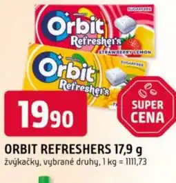 Trefa Orbit refreshers nabídka