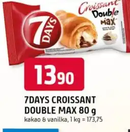 Trefa 7days croissant double max nabídka