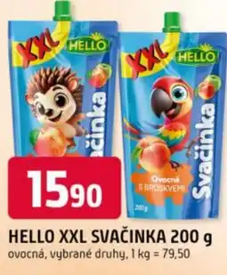 Trefa Hello xxl svačinka nabídka