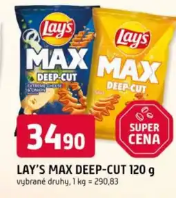 Trefa Lay's max deep-cut nabídka