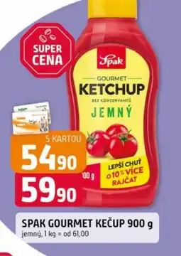 Trefa Spak gourmet kečup nabídka