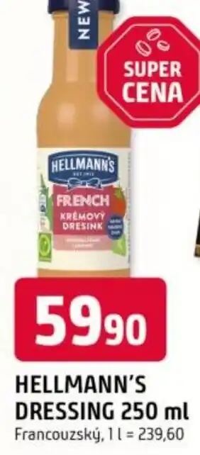 Trefa Hellmann's dressing nabídka