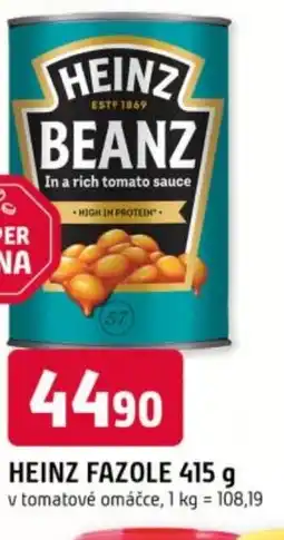 Trefa Heinz fazole nabídka