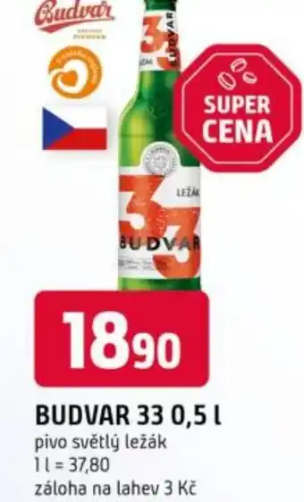 Trefa Budvar 33 nabídka