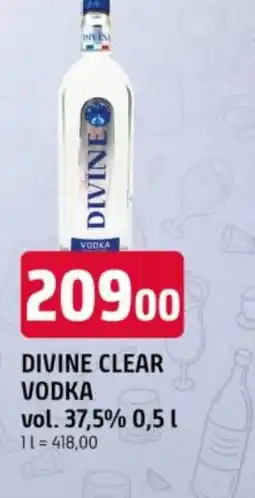 Trefa Divine clear vodka nabídka