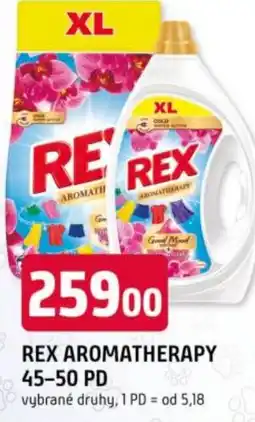 Trefa Rex aromatherapy nabídka