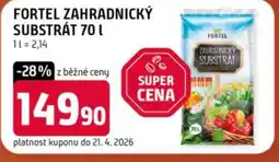 Trefa Fortel zahradnický substrát nabídka