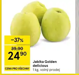 Tesco Jablka Golden delicious nabídka