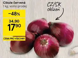 Tesco Cibule červená nabídka