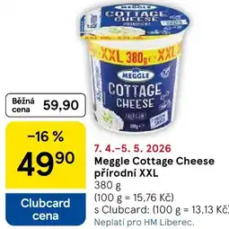 Tesco Meggle Cottage přírodní XXL nabídka