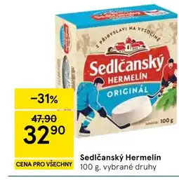 Tesco Sedlčanský Hermelín nabídka