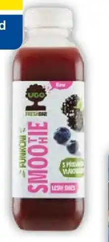 Tesco UGO Funkční smoothie nabídka