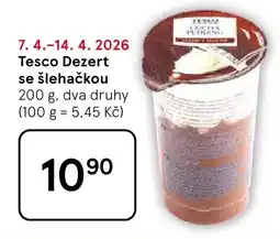 Tesco Tesco Dezert se šlehačkou nabídka