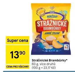 Tesco Strážnické Brambůrky nabídka