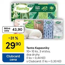 Tesco Tento Kapesníky nabídka