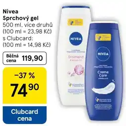 Tesco Nivea Sprchový gel nabídka