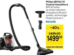 Tesco Philips XB1142/10 Vysavač bezsáčkový nabídka