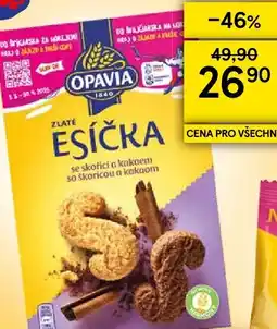 Tesco Opavia Zlaté oplatky a sušenky nabídka