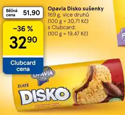 Tesco Opavia Disko sušenky nabídka