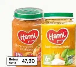 Tesco Hami Masozeleninový příkrm nabídka
