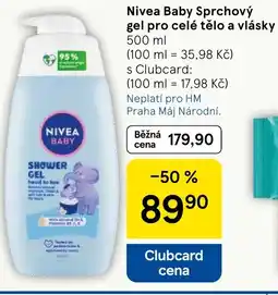 Tesco Nivea Baby Sprchový gel pro celé tělo a vlásky nabídka