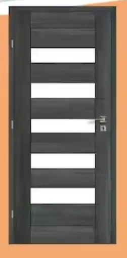 OBI Voster rámové falcové interiérové dveře bergamo 10, 3d fólie, antracit, 80 L nabídka