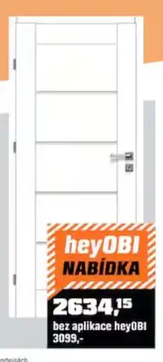 OBI Voster rámové falcové interiérové dveře vinci 10, fólie finish, bílá, 80 L nabídka