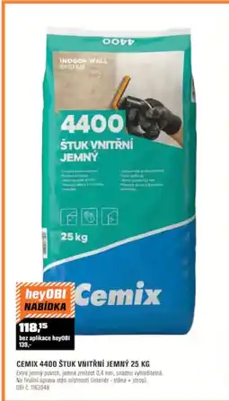 OBI Cemix 4400 štuk vnitřní jemný nabídka