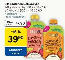 Tesco Ella's Kitchen Dětská rýže nabídka