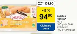Tesco Babybio Piškoty nabídka
