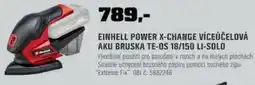 OBI Einhell power x-change víceúčelová aku bruska te-os 18/150 li-solo nabídka
