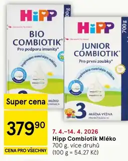 Tesco Hipp Combiotik Mléko nabídka
