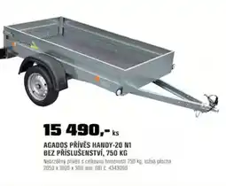 OBI Agados přívěs handy-20 n1 bez příslušenství nabídka