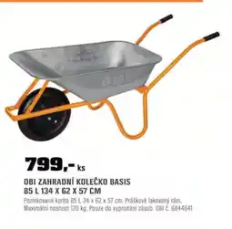 OBI Obi zahradní kolečko basis nabídka
