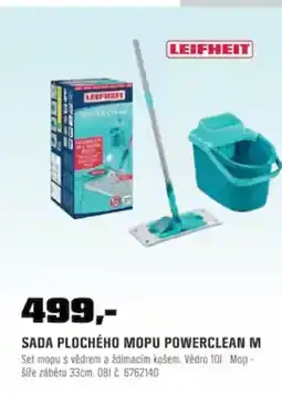 OBI LEIFHEIT Sada plochého mopu powerclean M nabídka