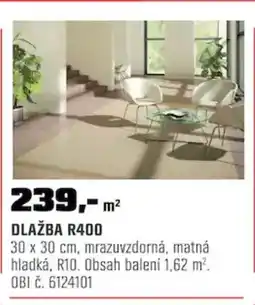 OBI Dlažba R400 nabídka