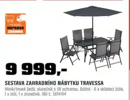OBI Sestava zahradního nábytku travessa nabídka