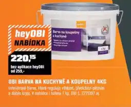 OBI OBI barva na kuchyně a koupelny nabídka