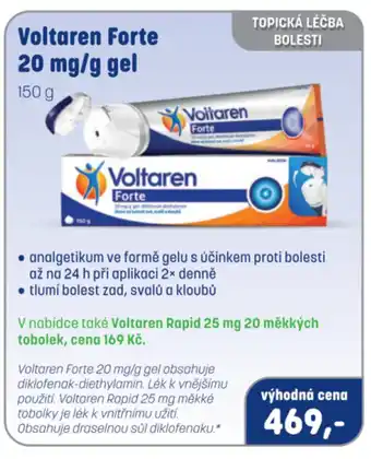 Voltaren Forte 20 mg/g gel