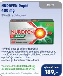 PharmaPoint Nurofen rapid nabídka