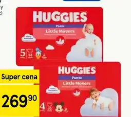 Tesco Huggies Little Movers Plenkové kalhotky nabídka
